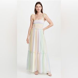 Lillet maxi dress Amanda uprichard worn 1 time dry cleaned